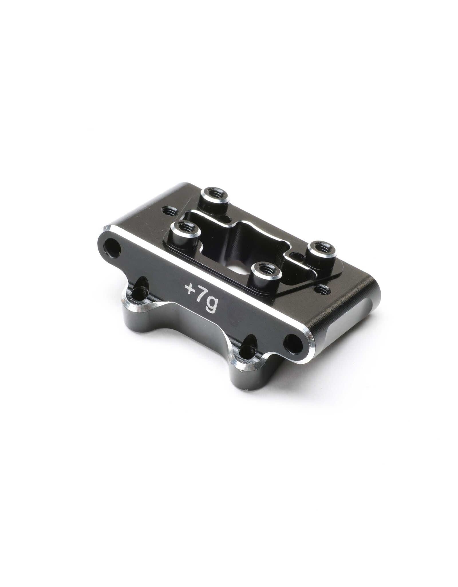 Team Losi Racing Front Pivot Block, Aluminum, Black: 22S Sprint