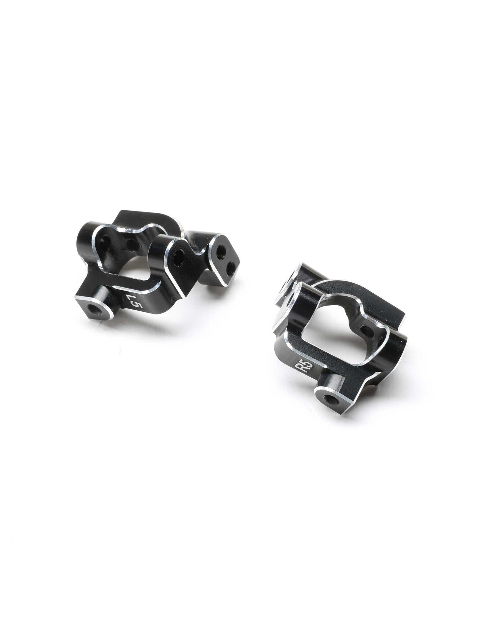 Team Losi Racing Caster Block Set, 5 Deg, Aluminum: 22S Sprint