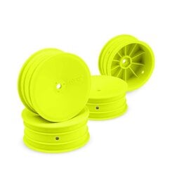 JConcepts Front Mono, 12mm Hex Wheel, Yellow: B5, B4.1, RB5
