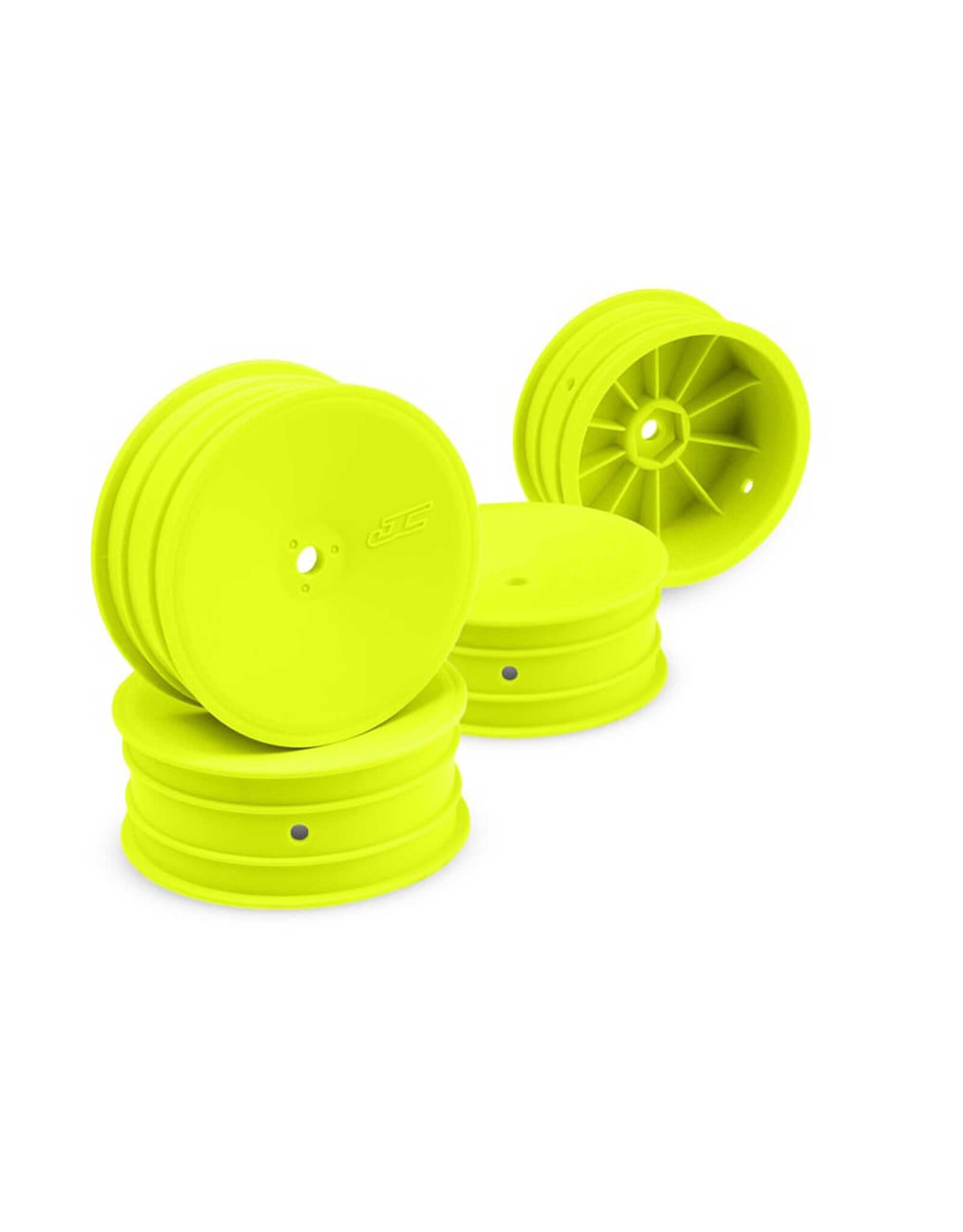 JConcepts Front Mono, 12mm Hex Wheel, Yellow: B5, B4.1, RB5