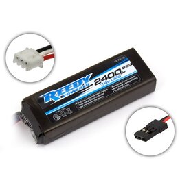 Reedy 2400mAh 2S 7.4V LiPo TX/RX Flat