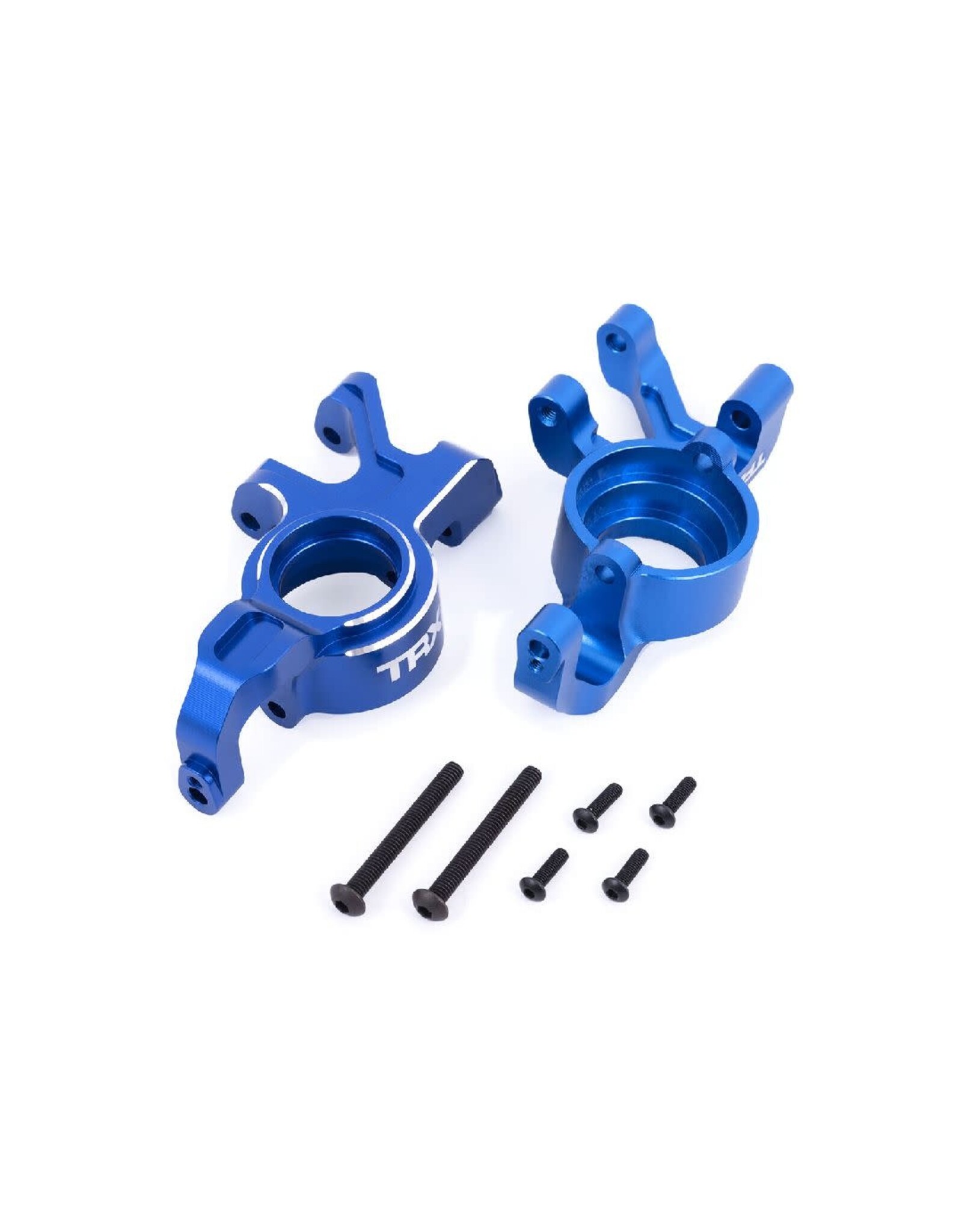 Traxxas Steering Blocks 6061-T6 Aluminum (Blue) Left & Right