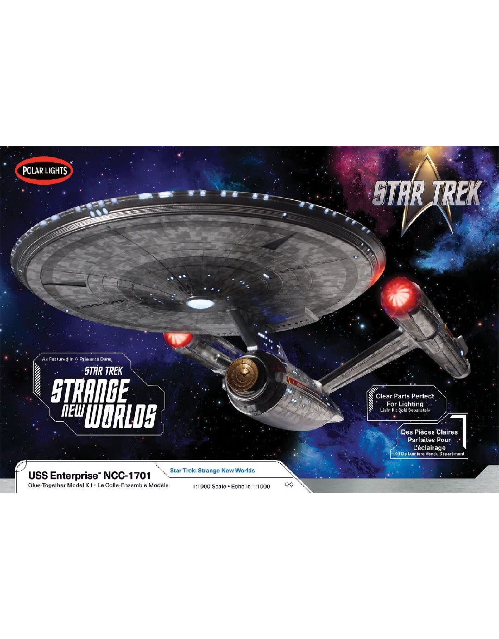 Polar Lights Star Trek Strange New Worlds Enterprise 1/1000