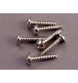 Traxxas Screws, 3x8mm Washerhead Self-Tapping (6)