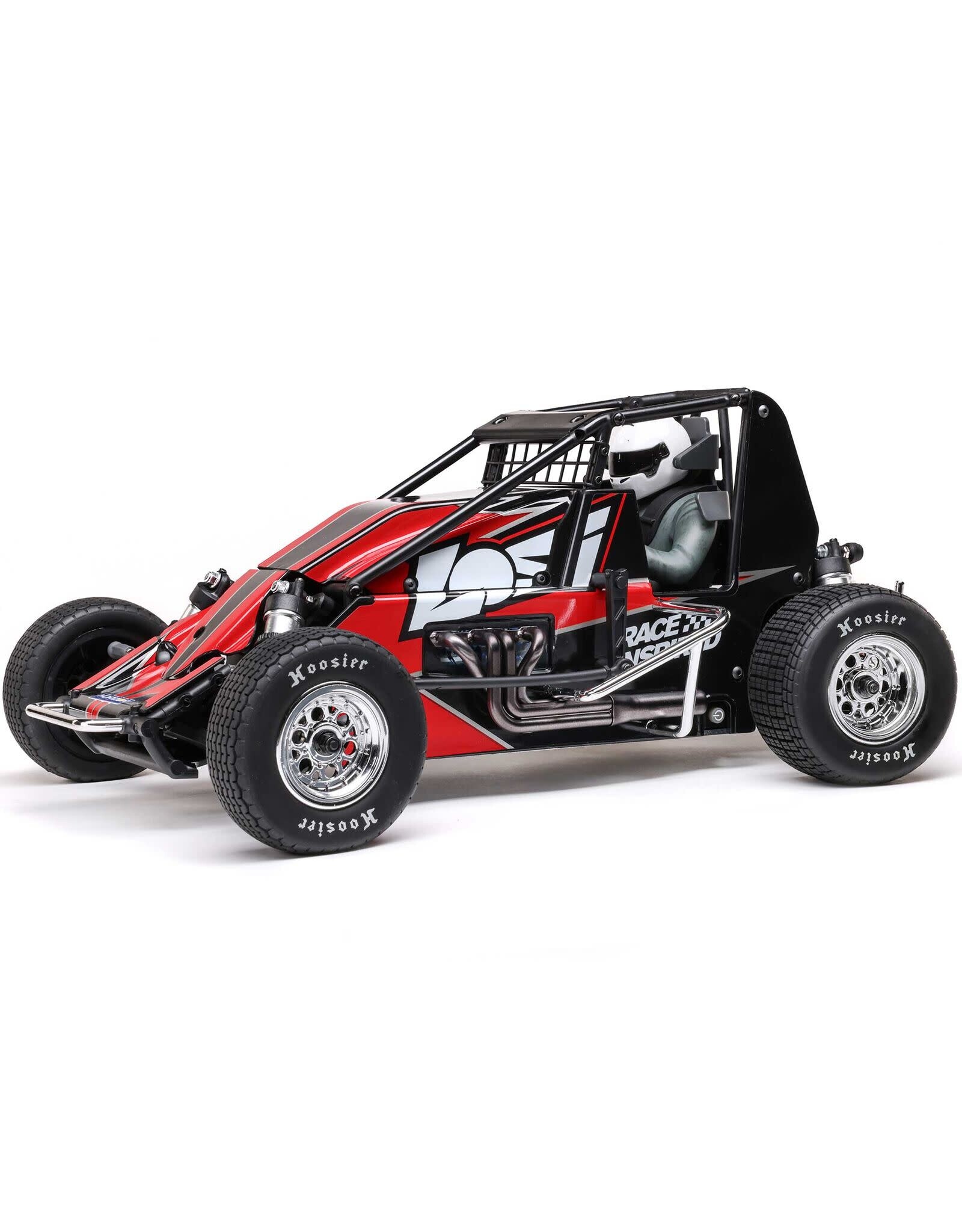 Losi 22S Sprint, RTR with Battery and Charger, Red: 1/10 2WD