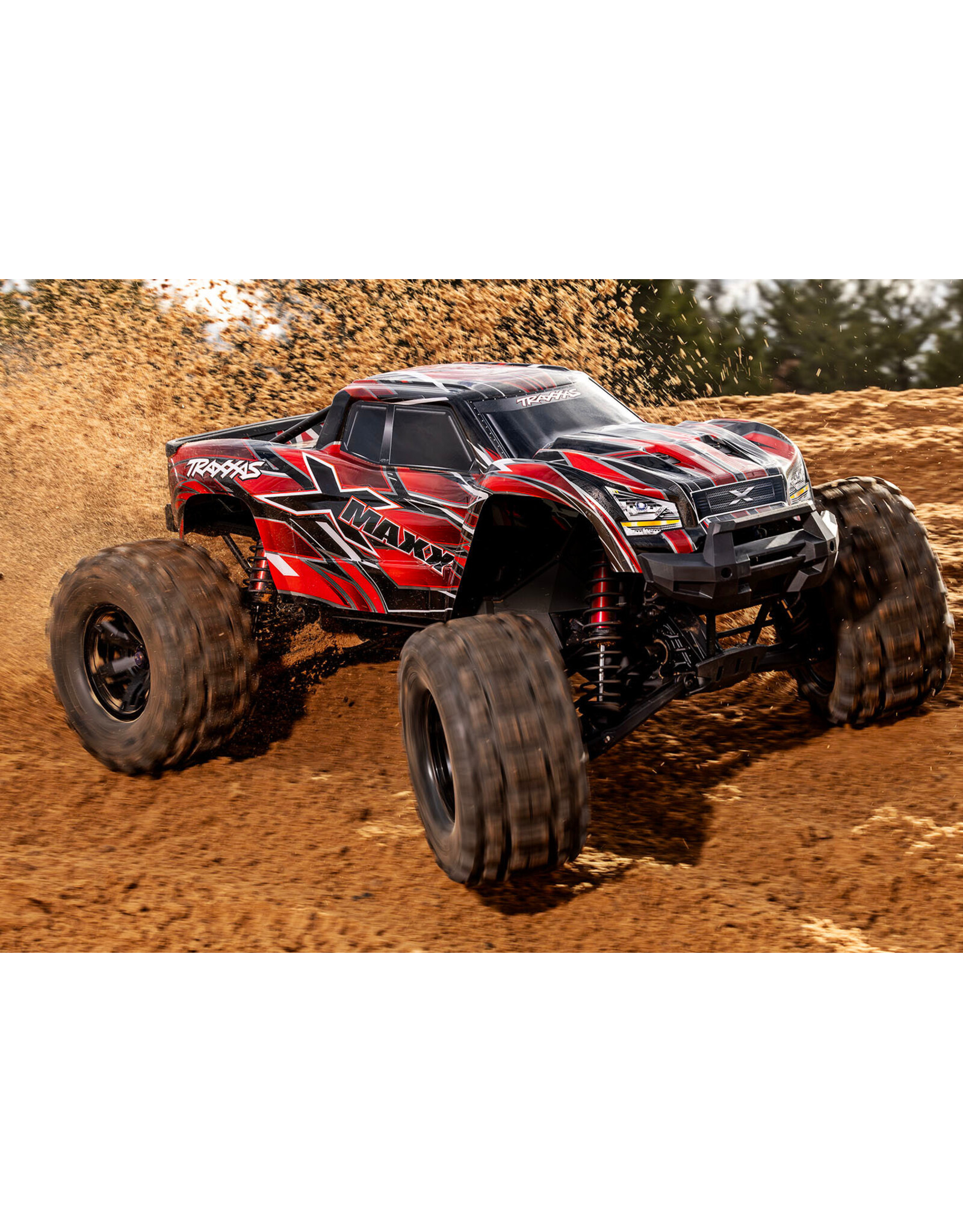 Traxxas X-Maxx VXL-8S RTR Electric Monster Truck w/Belted Tires Red