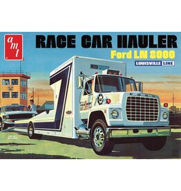 AMT Ford LN 8000 Race Car Hauler 1/25