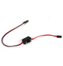 Losi HD On/Off Switch w/20AWG Wre&Gld PlatedPlugs