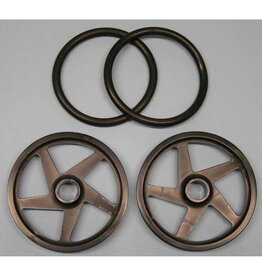 RJ Speed O-Ring Wheels 2 Black (2)