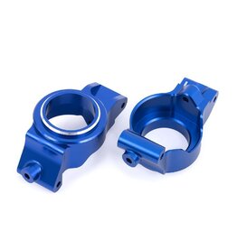 Traxxas Caster Blocks (C-Hubs) 6061-T6 Alu. (Blue) L&R