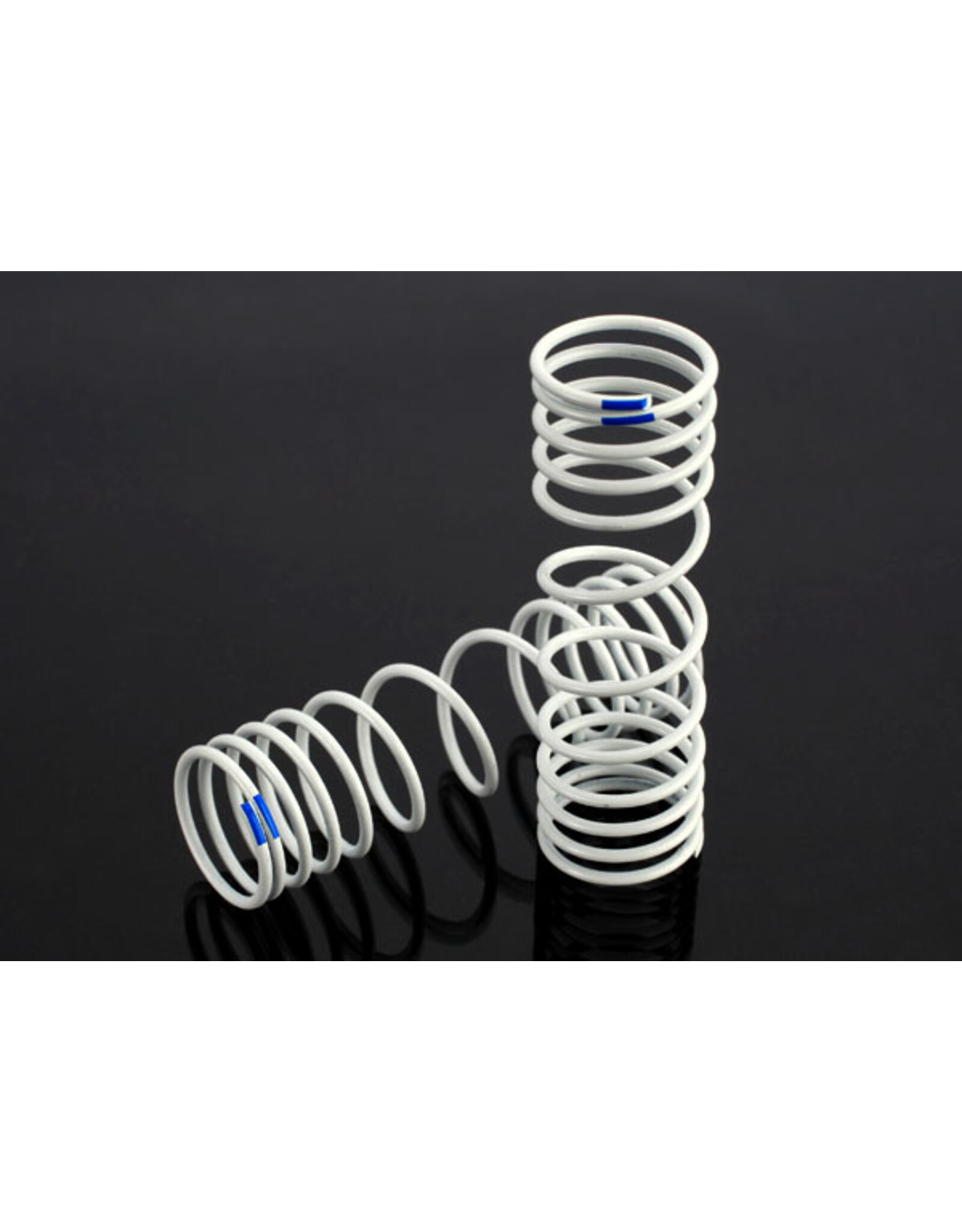 Traxxas Progressive Rate Rear Shock Springs (Blue) (2)