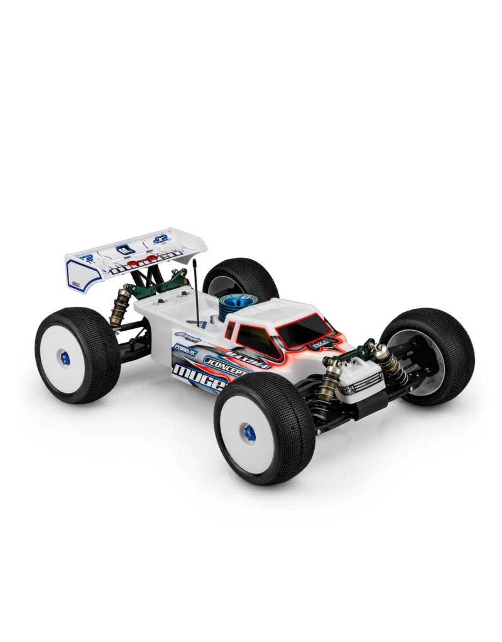 JConcepts F2 - 1/8th Truck Clear Body, for MBX8T, RC8T3.2, 8ight-XT