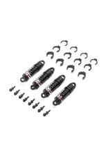 Axial Oil Shock Set 6mm, (.213 LBS/IN Red): SCX24 (4)