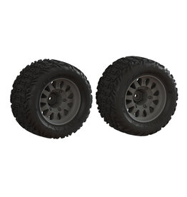 Arrma DBoots 'Katar' Tire Set Glued (1 Pair)