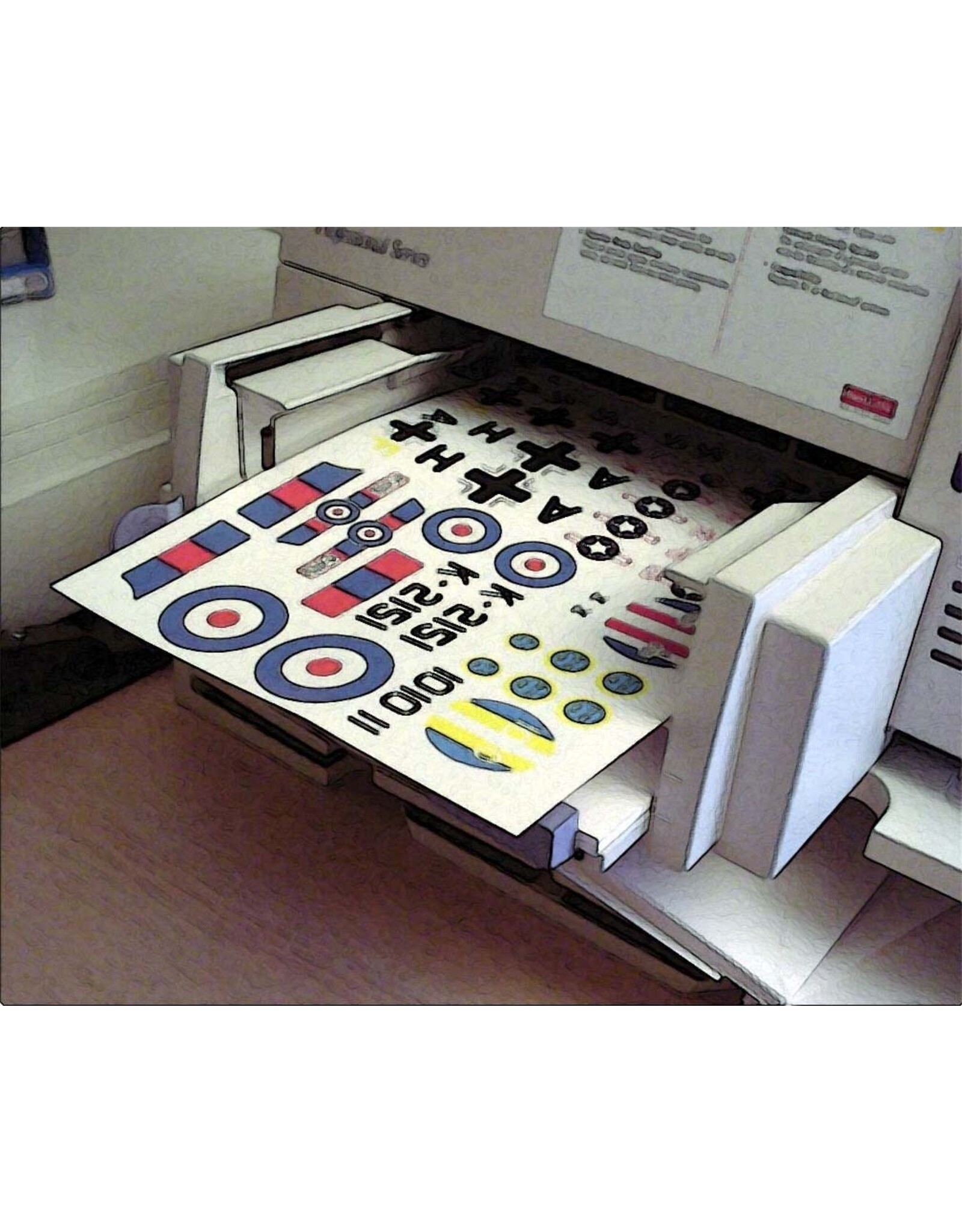 Bare-Metal White InkJet 3-Pack Decal Paper