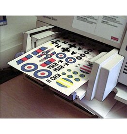 Bare-Metal White InkJet 3-Pack Decal Paper