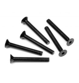 HPI Racing Flat Head Screw, M5X40mm, Hex Socket, (6pcs)