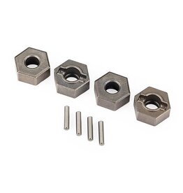 Traxxas Wheel hubs, 12mm hex (steel), extreme heavy duty (4)