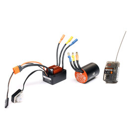 Spektrum Smart BL ESC / Motor / RX Combo: 1/12 Losi NASCAR AWD