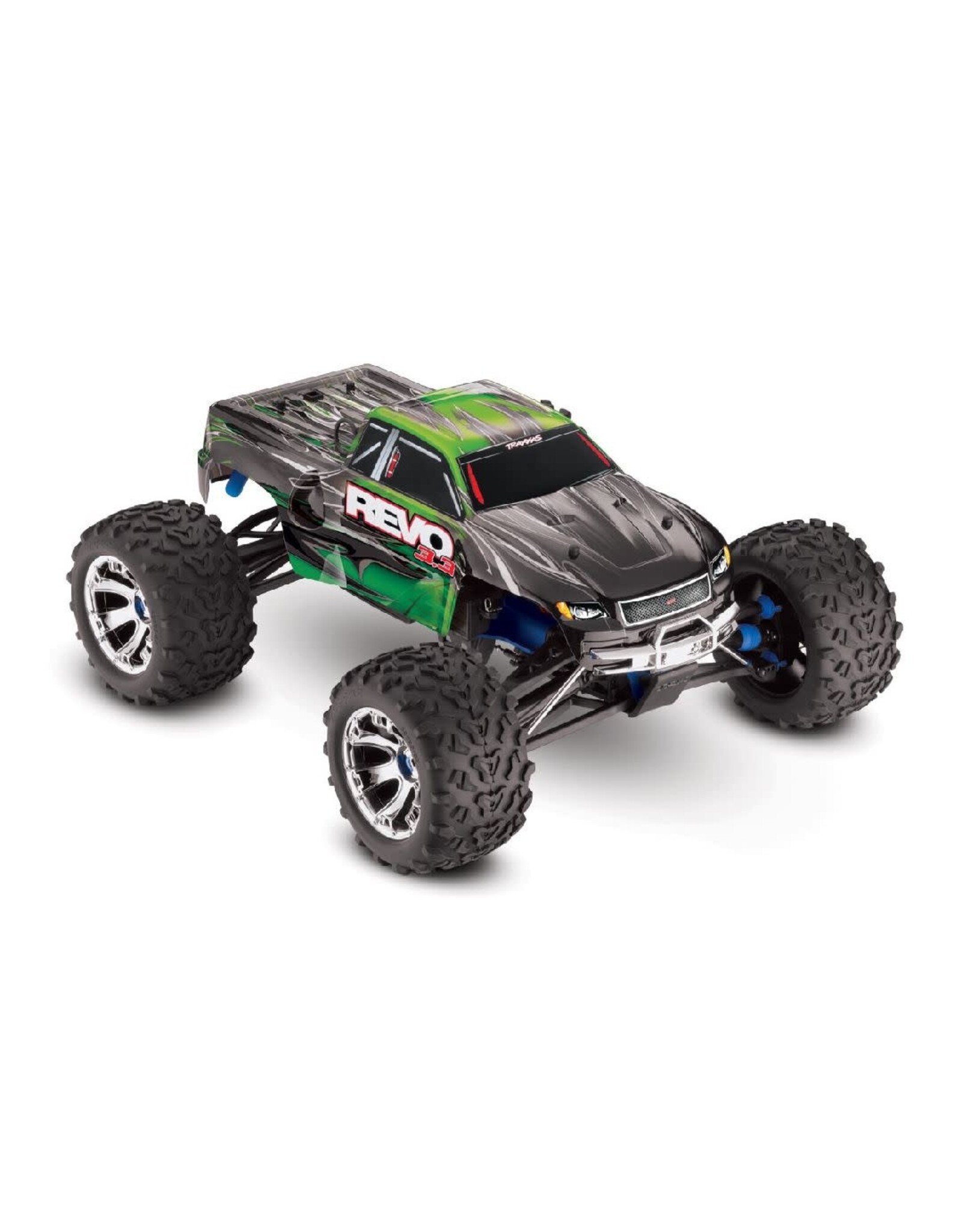 Traxxas Revo 3.3 4WD RTR Nitro Monster Truck - Green