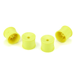 Pro-Line 1/10 Velocity F/R 2.2" 12mm Truck Wheels (4) Yellow: 22X-T & T6.4