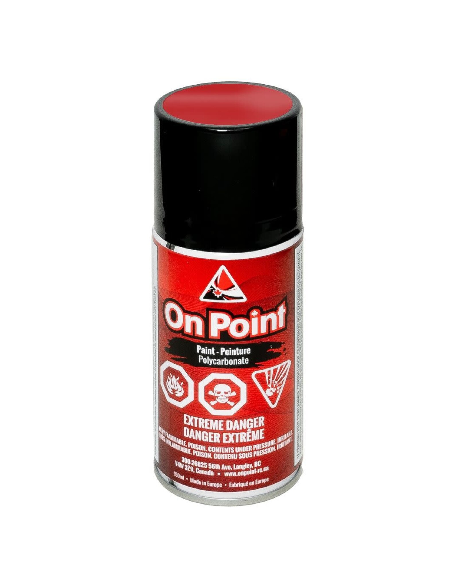 On Point 150ml RC Spray Paint - Metallic Red