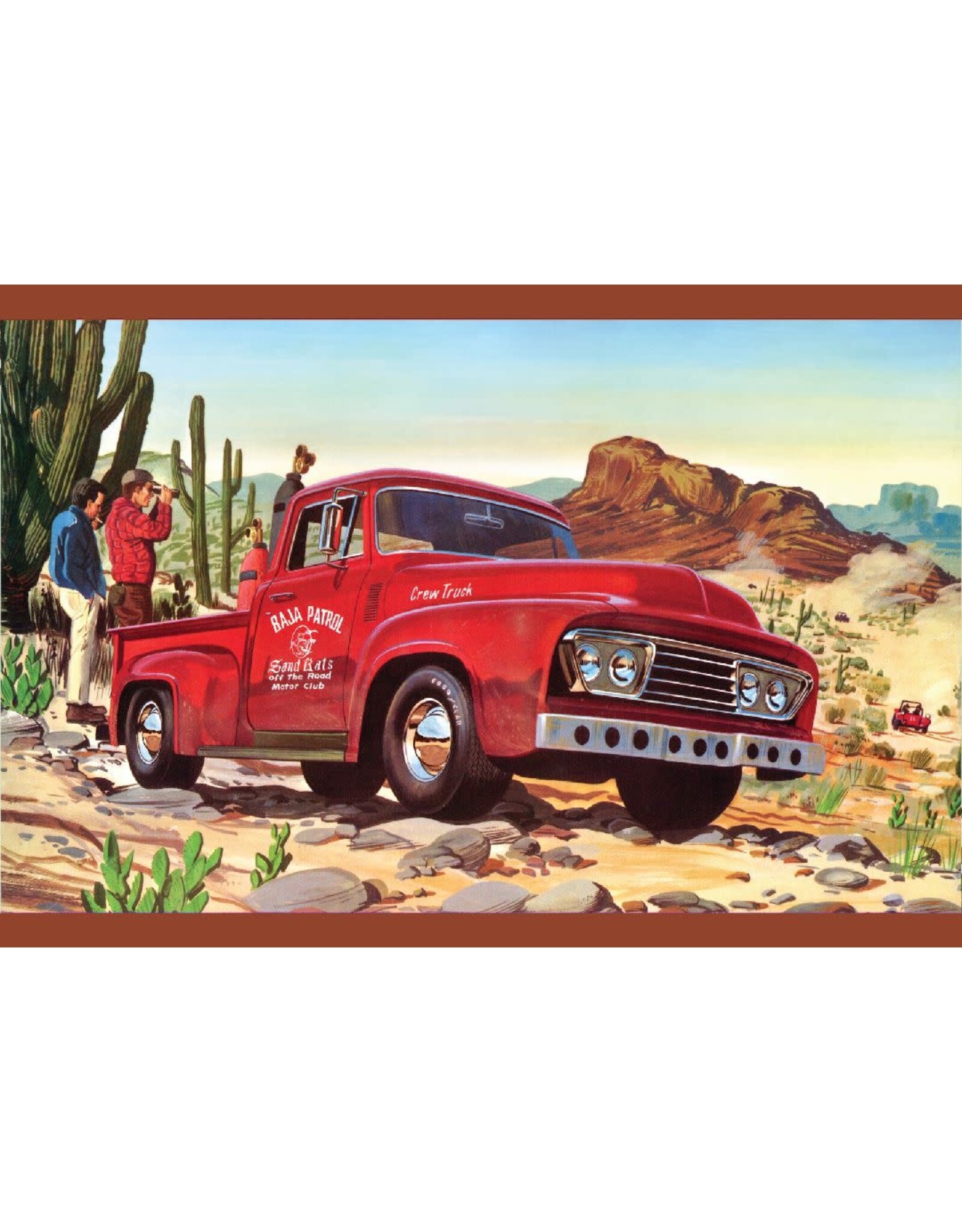 AMT 1/25 1953 Ford Pickup Baja Patrol Model Kit (Level 2)