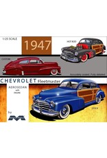 Moebius 1/25 1947 Chevrolet Fleetmaster Aerosedan Model Kit