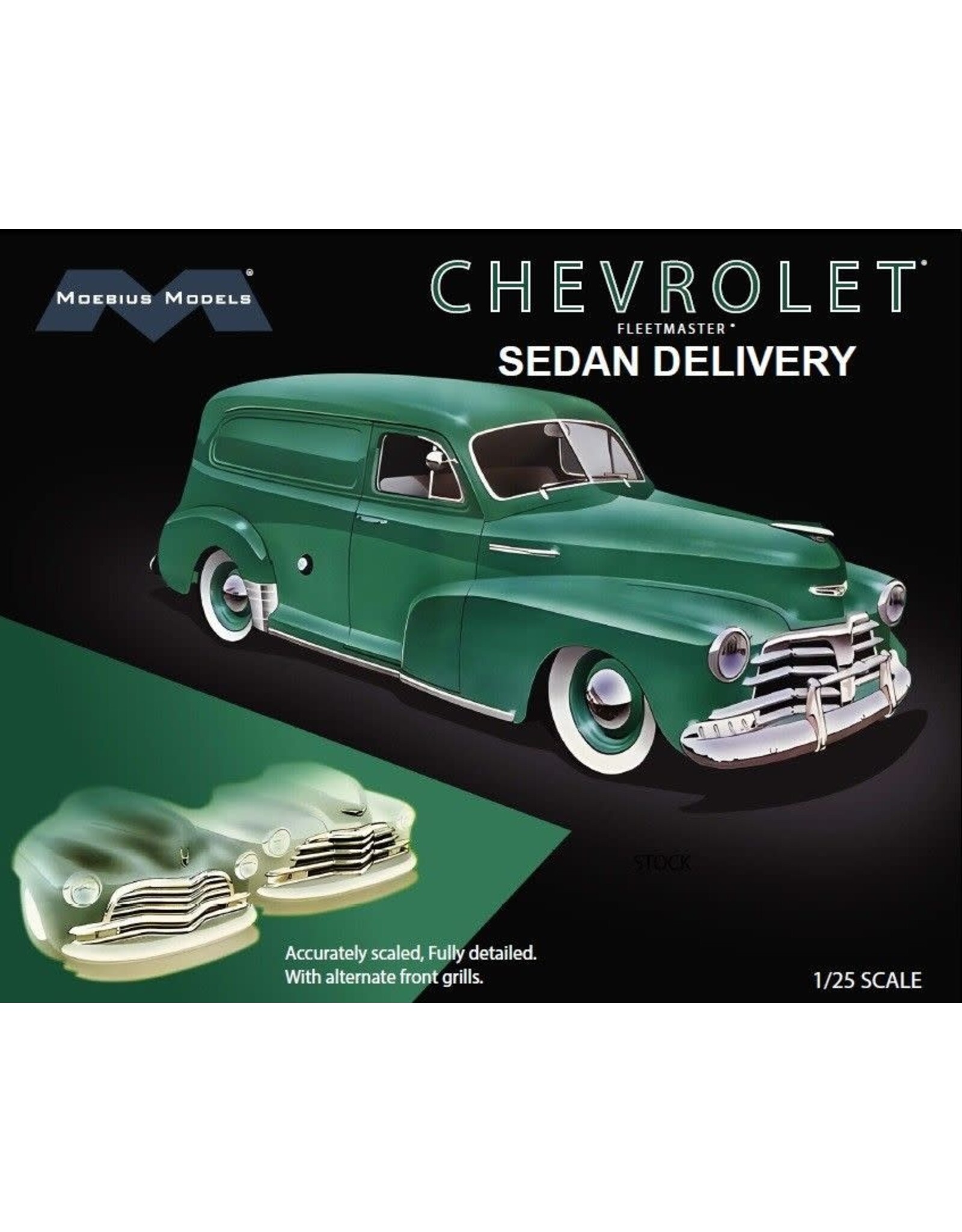 Moebius 1/25 1947 Chevrolet Fleetmaster Sedan Delivery Model