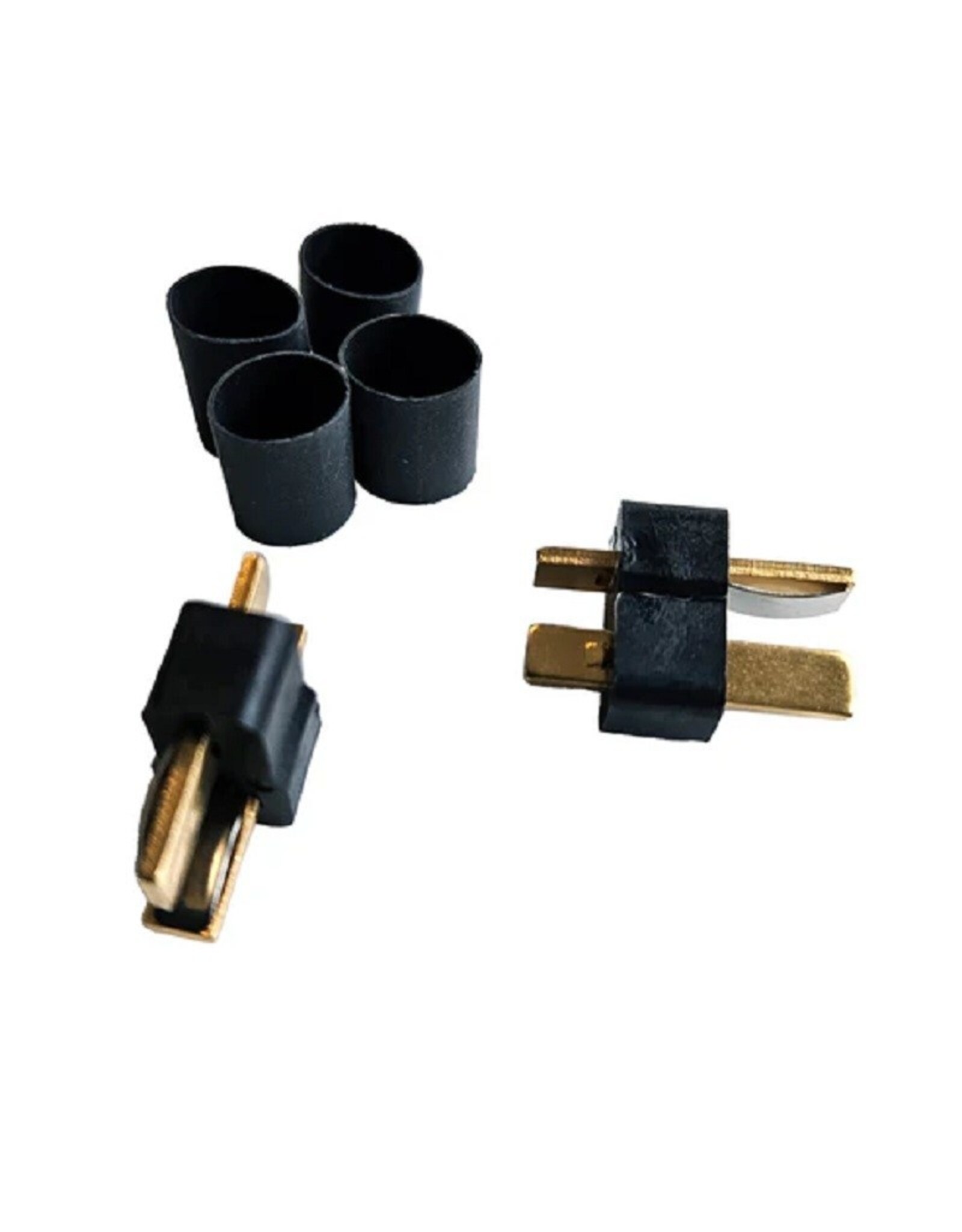 Deans Ultra Plug HB Male 2 Pack, 1/4 Shrink