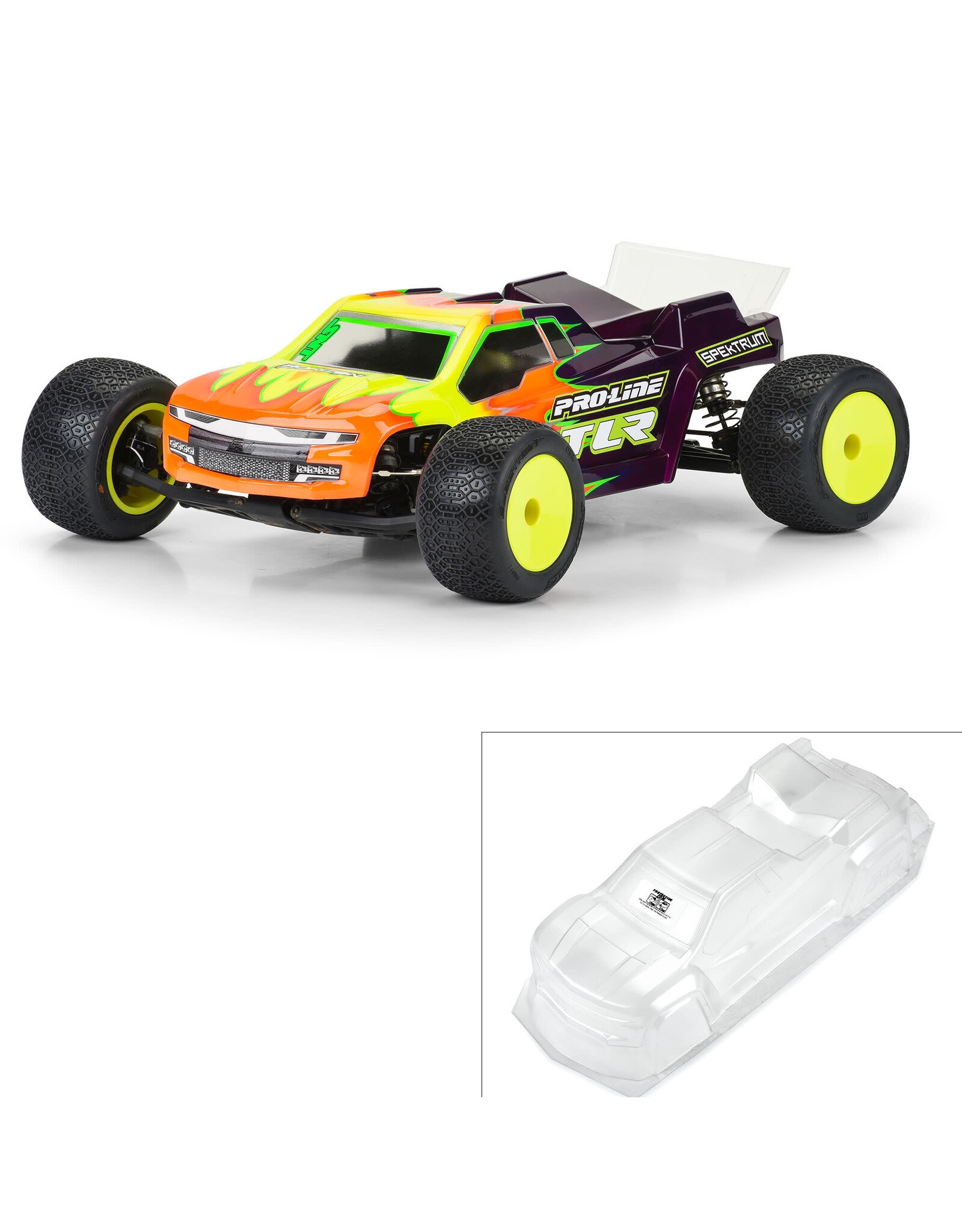 Pro-Line Sector ST Clear Body: TLR 22X-T & Others