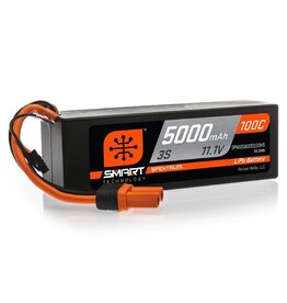 Spektrum 5000mAh 3S 11.1V 100C Smart LiPo IC5 Hardcase