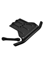 RPM Front Bumper and Skid Plate, Black, for the Traxxas Sledge