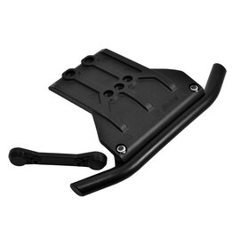 RPM Front Bumper and Skid Plate, Black, for the Traxxas Sledge