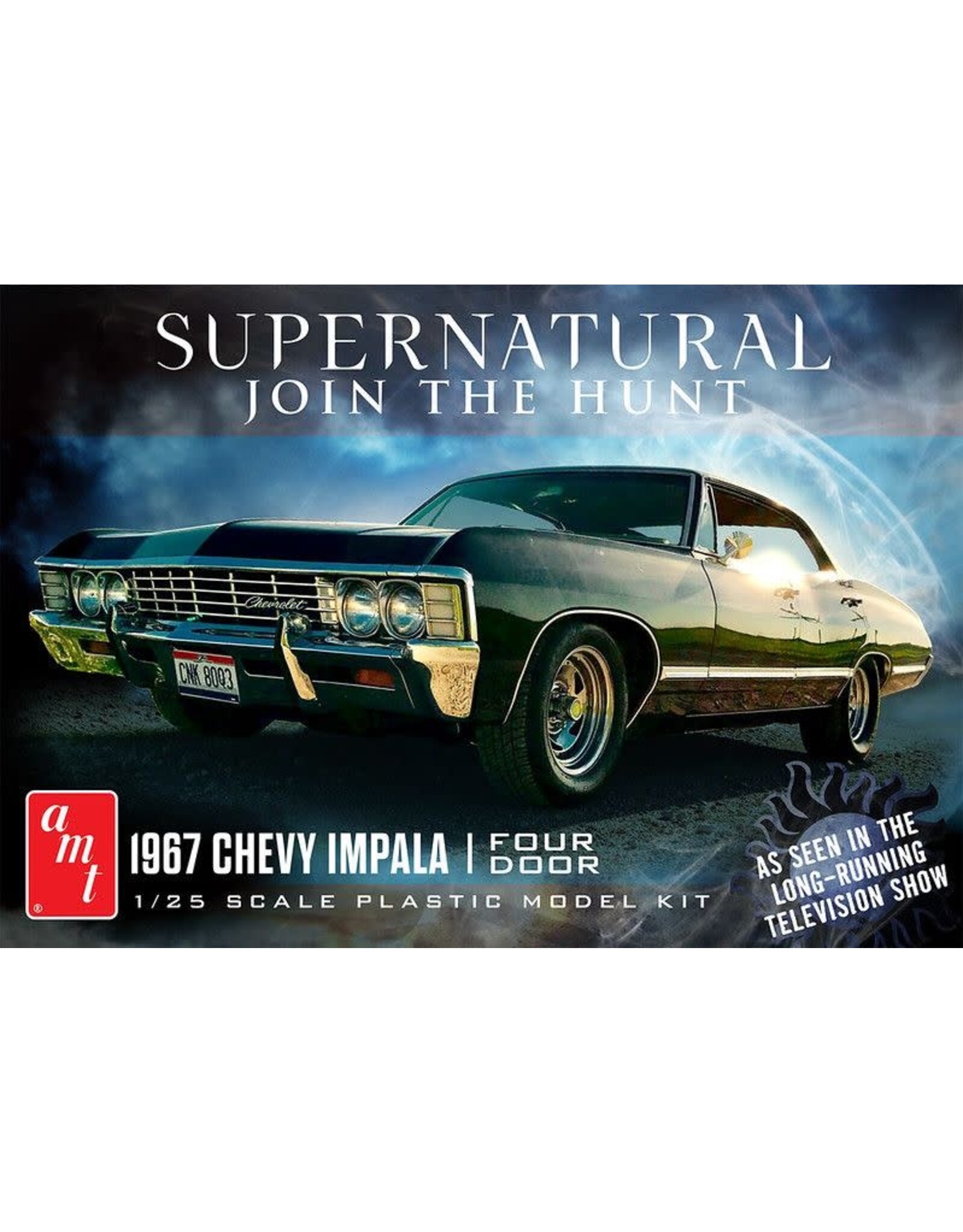 AMT 1/25 1967 Chevy Impala 4-Door Supernatural Model Kit