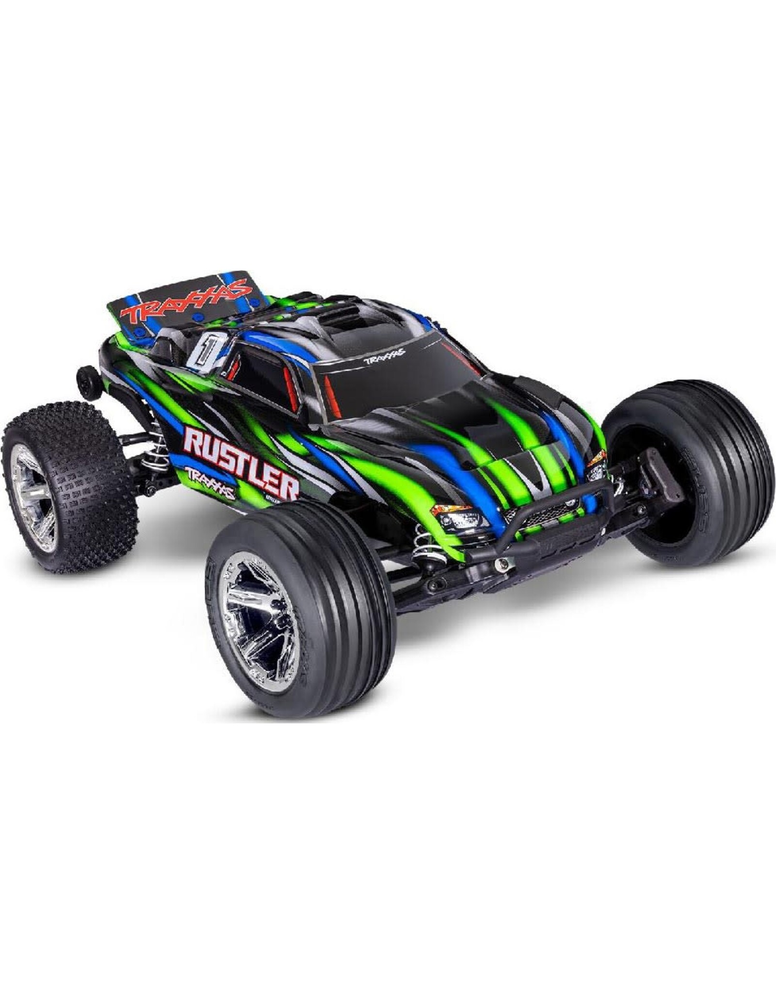 Traxxas 1/10 Rustler BL-2S 2wd RTR - Green