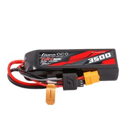 Gens Ace G-Tech 3500mAh 2S 7.4V 60C Lipo Battery w/ XT60 Plug