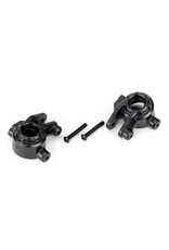 Traxxas Steering blocks, extreme heavy duty, black