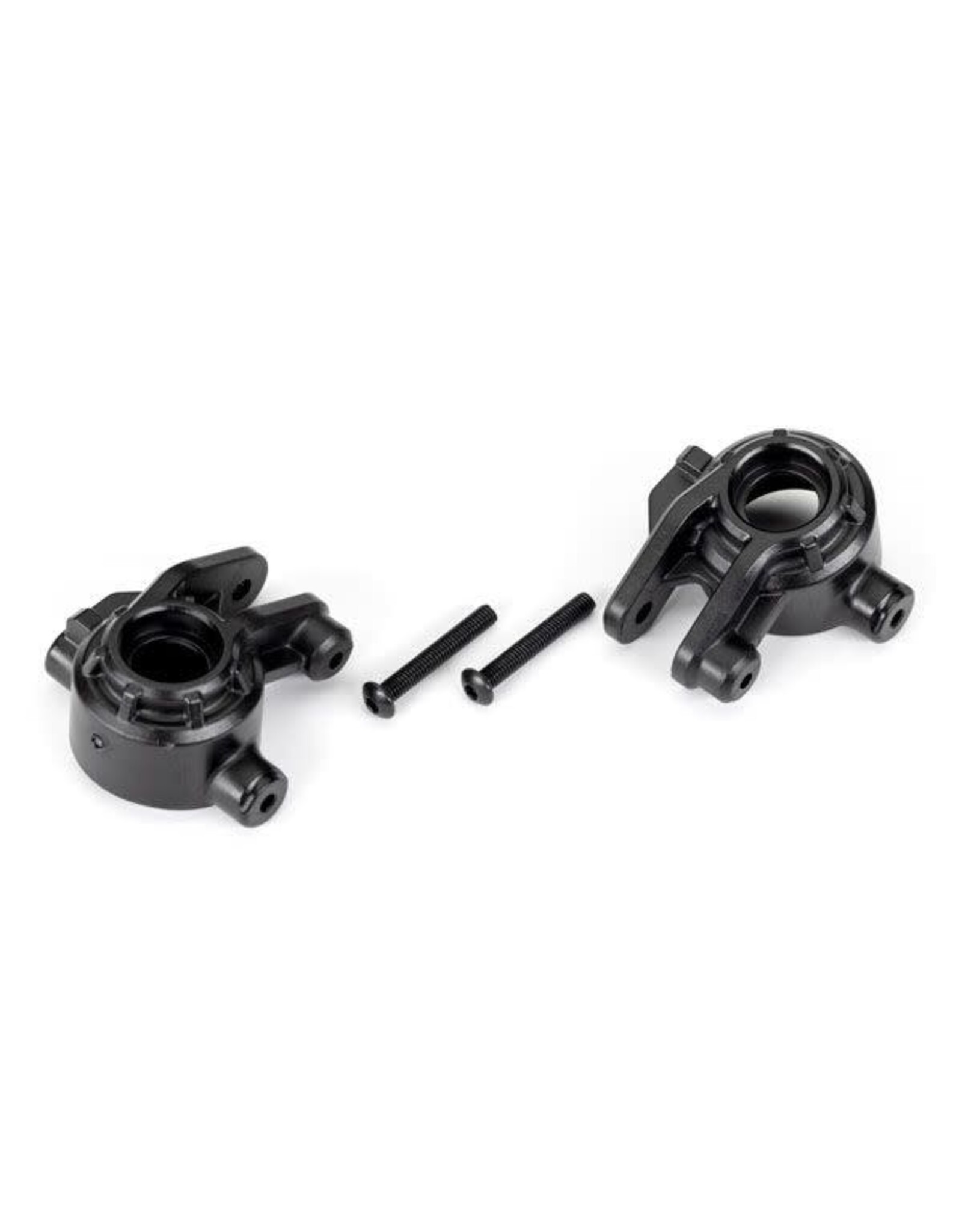 Traxxas Steering blocks, extreme heavy duty, black