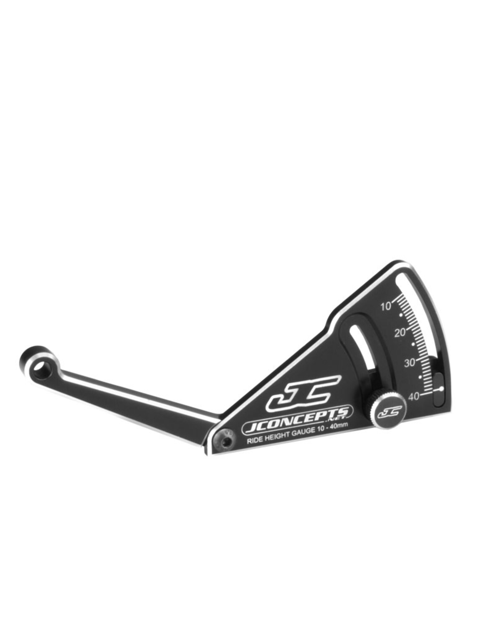 JConcepts JConcepts Aluminum ride height gauge, 10-40mm - black