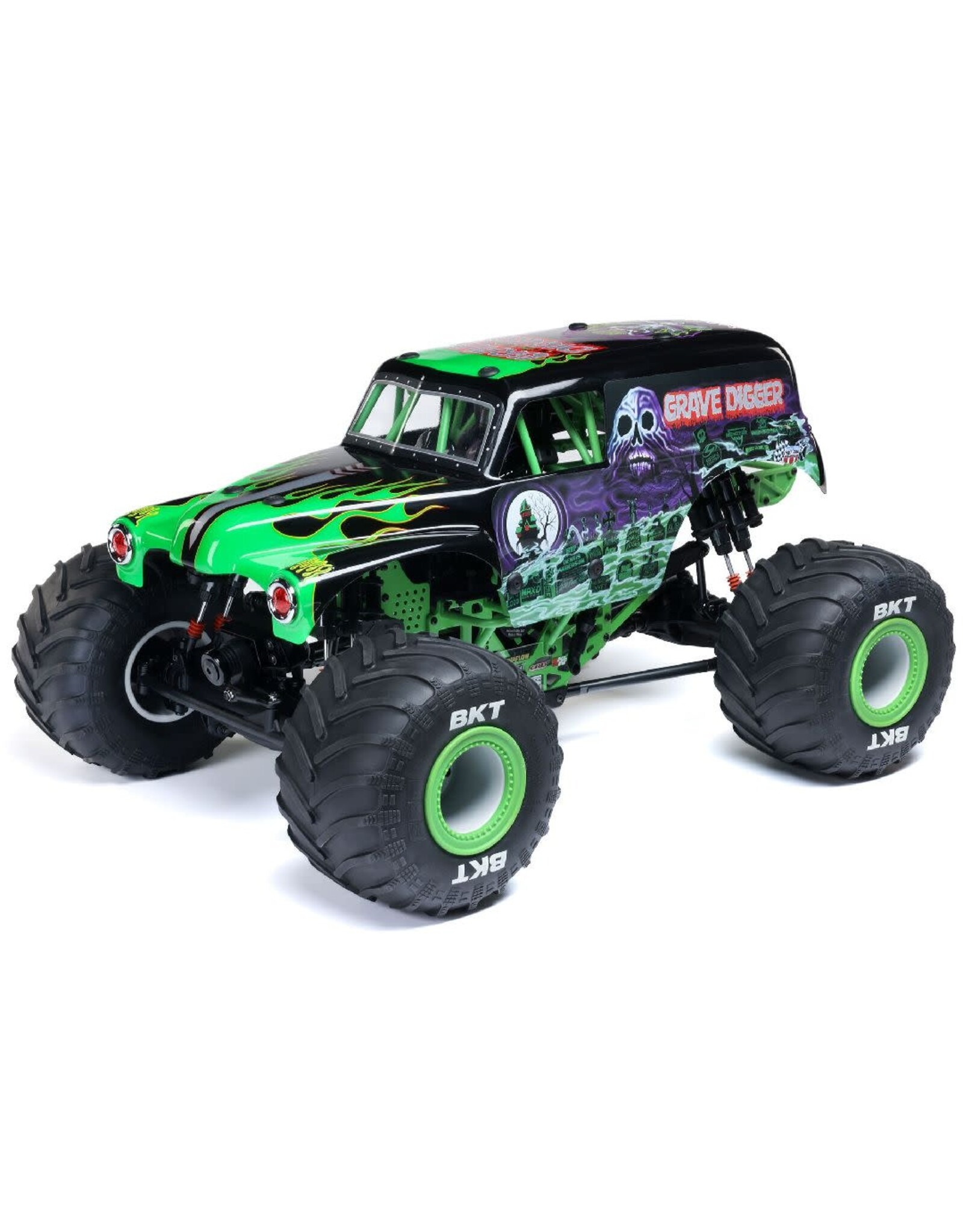 Losi 1/8 LMT 2.0 Brushless 4x4 RTR - Grave Digger Green