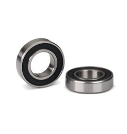 Traxxas Ball bearings, black rubber sealed (10x19x5mm) (2)