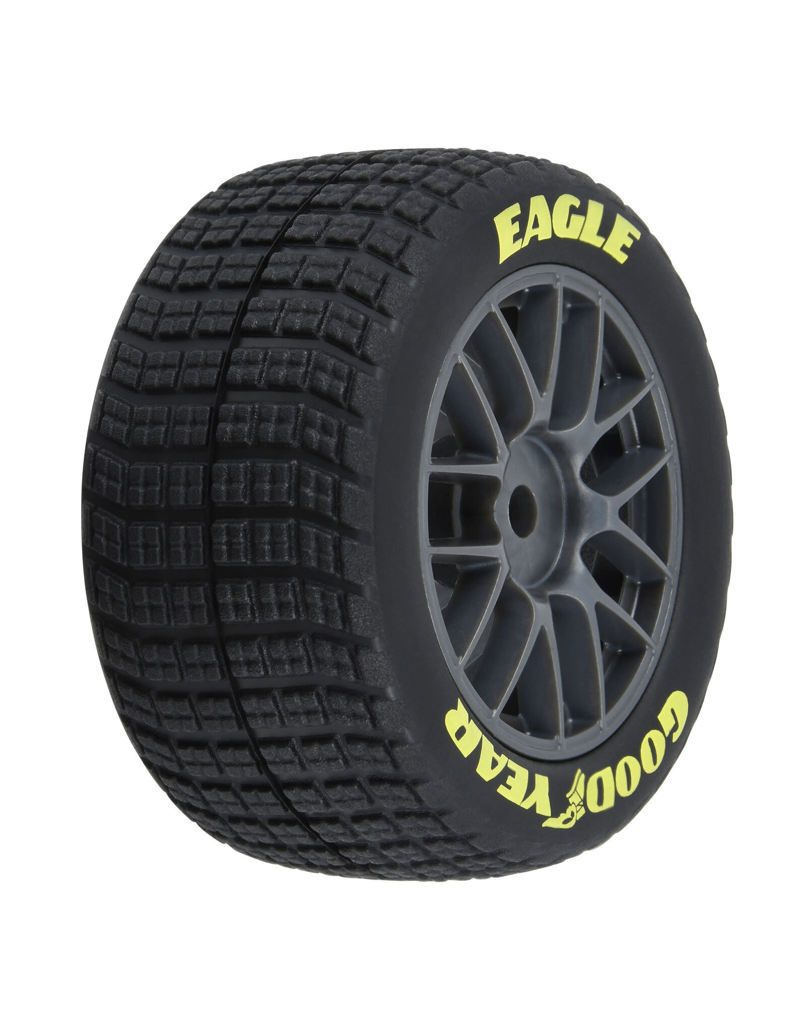 Pro-Line Goodyear Eagle Dirt Tire F/R MTD Grey for Losi NASCAR (4)