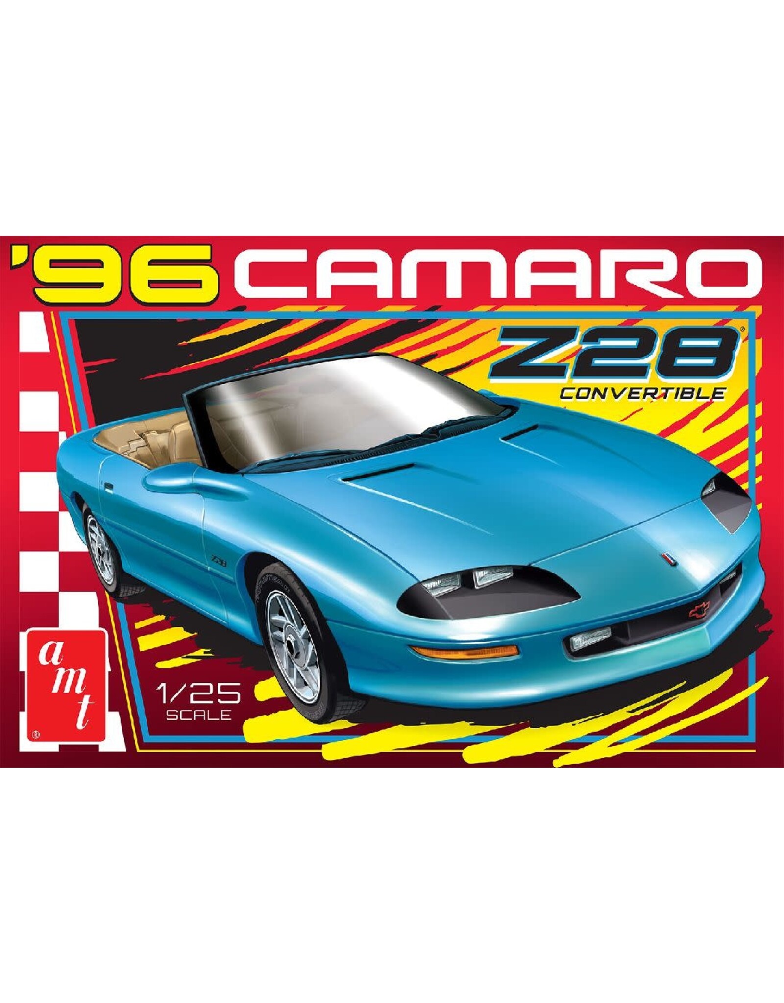 AMT 1/25 1996 Chevy Camaro Z28 Convertible Model Kit (Level 2)