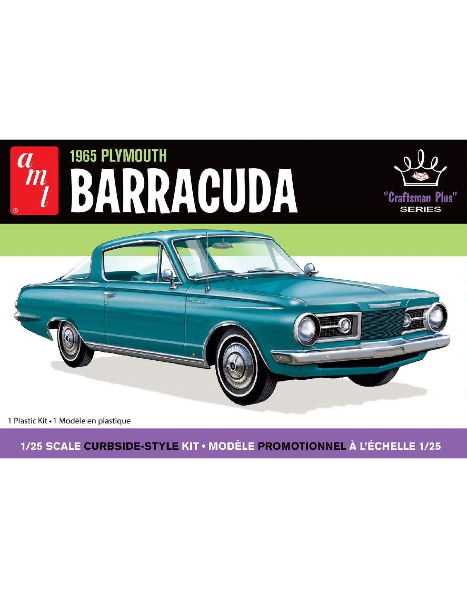 AMT 1/25 1965 Plymouth Barracuda Craftsman Plus
