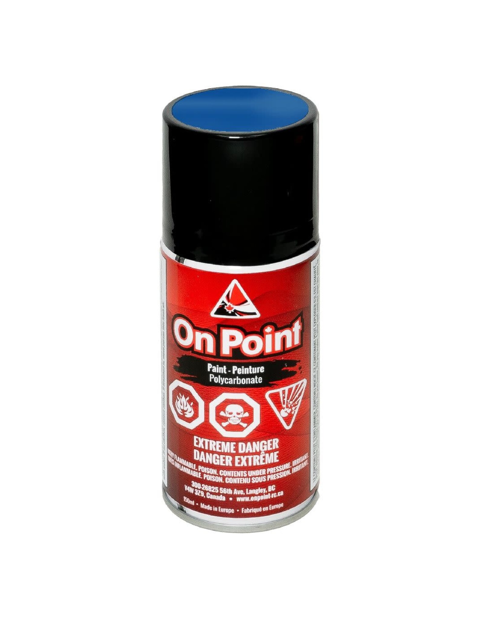 On Point 150ml RC Spray Paint - Metallic Blue