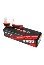 Gens Ace 11.1V 5300mAh 3S 60C Lipo: Deans