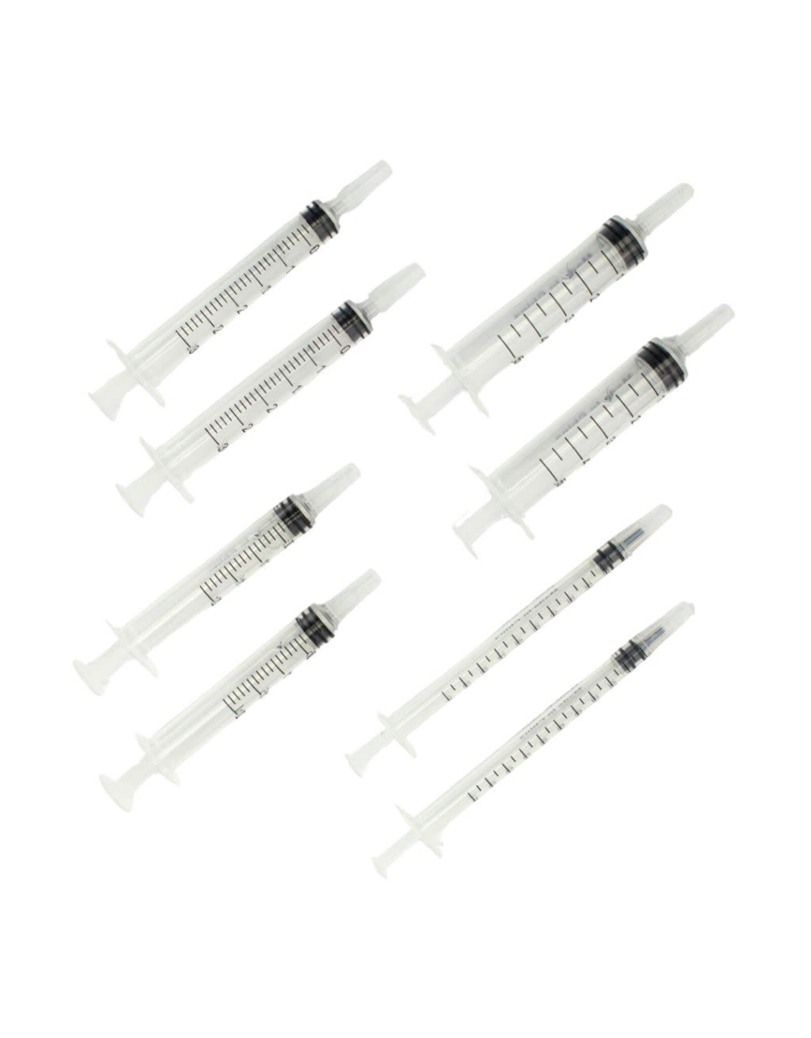 Enkay 8pc Syringe Assortment, Poly Bag