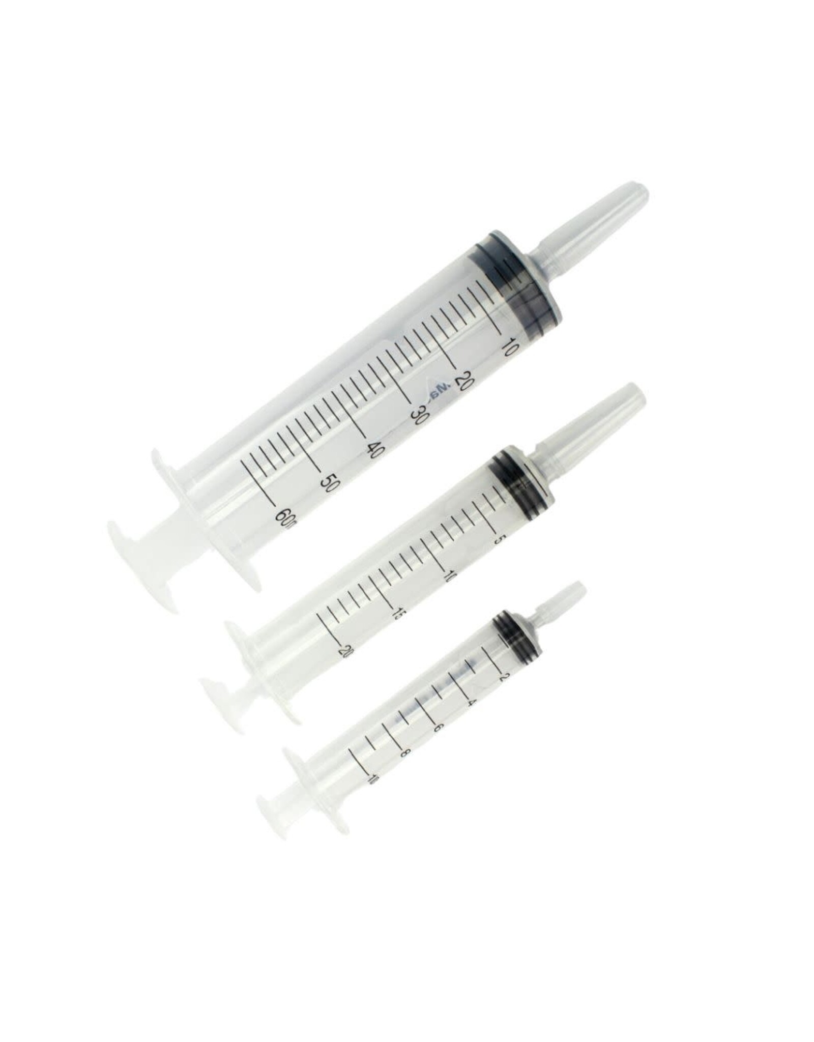 Enkay 3pc Syringe Assortment, Poly Bag