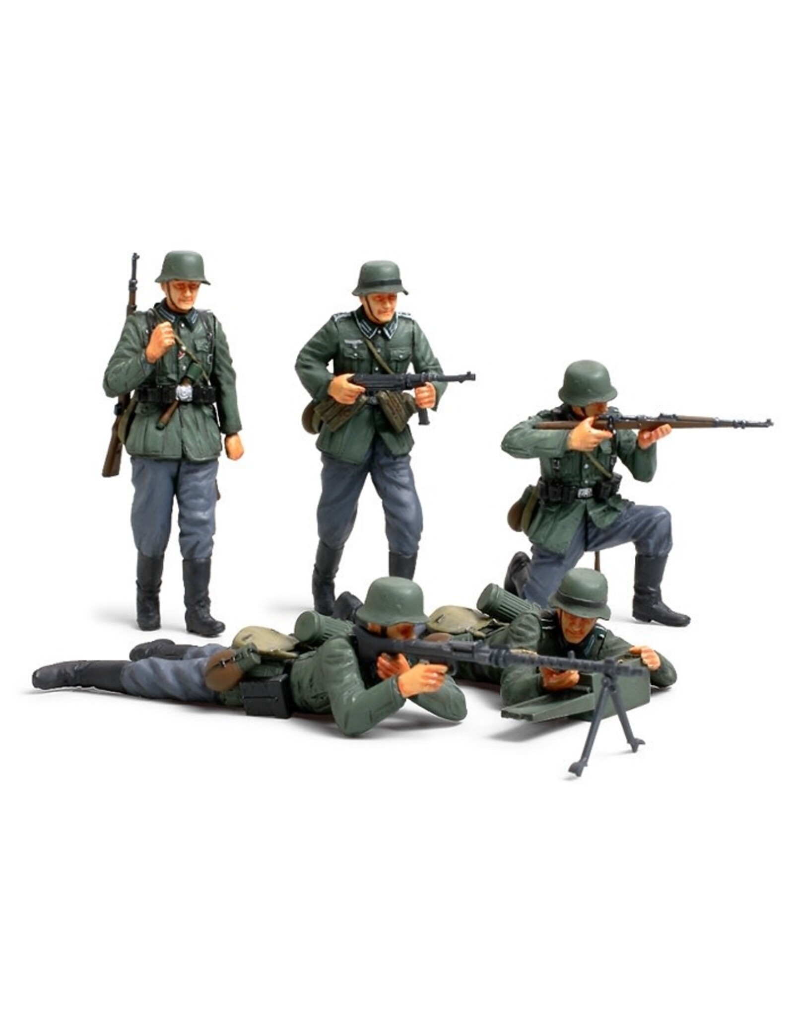 Tamiya 1/35 German Infantry Miniatures Plastic Model Set